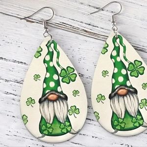 St. Patrick's Gnome Earrings